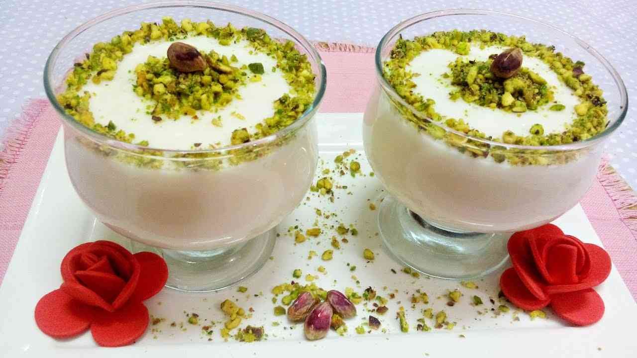 Mahalabia (Middle Eastern Milk Pudding) Dessert Recipe - Middle Eastern Recipes
